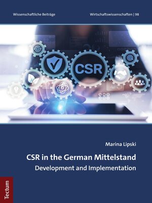 cover image of CSR in the German Mittelstand